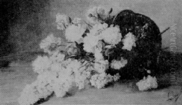 Nature Morte Aux Lis Et Aux Chrysanthemes - view 1