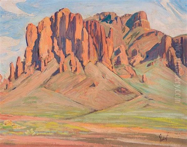 Superstition Mountain - view 1