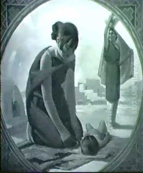 Sunning The Child - view 1