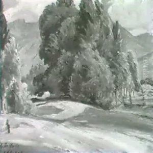 Placita Road, Taos by Joseph A. Imhof
