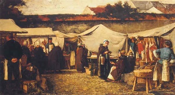 At The Market (marche En Flandre) - view 1