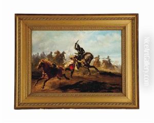 The Charge Of The Scots Greys, At Balaclava