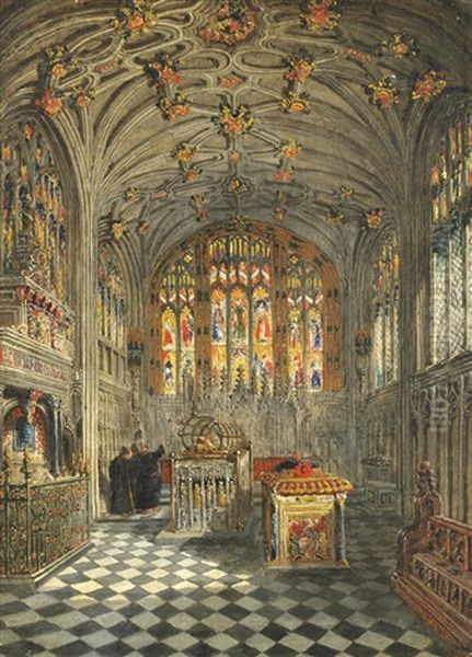 Beauchamp Chapel, Warwick; A Pair - view 1
