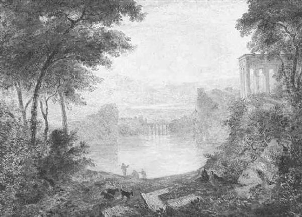 Capriccio Landscape With Ruins - view 1