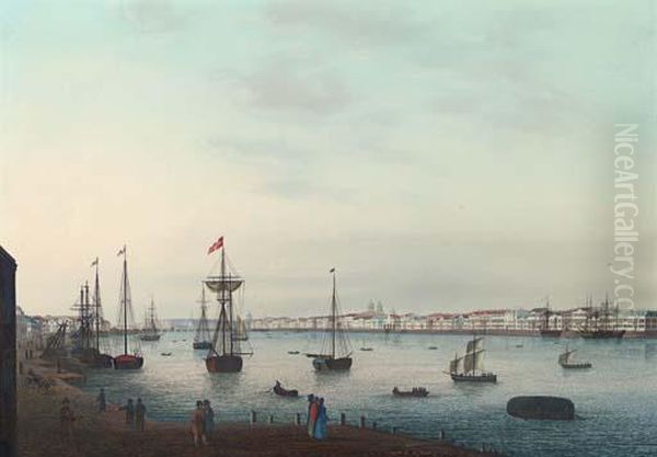 View Of St. Petersburg Along Neva River - view 1
