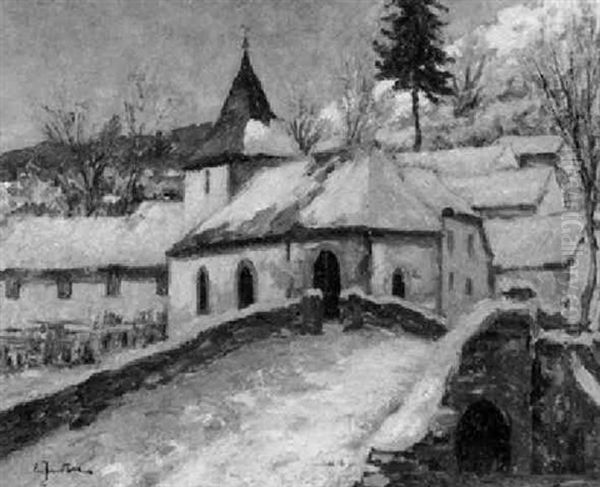 Winter In Kronenburg In Der Eifel - view 1