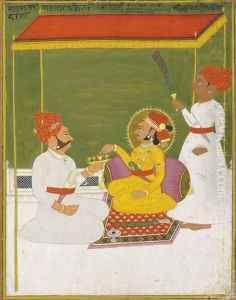 A Raja On A Terrace A Raja On A Terrace