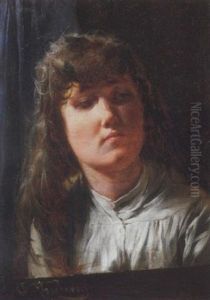 Giovane Donna by Domenico Induno