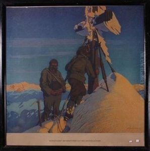 Morgengebet Der Bergfuhrer Auf Dem Grosglockner