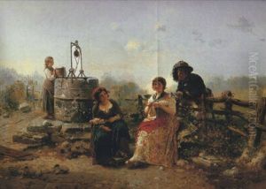 Idillio Del Bersagliere by Girolamo Induno
