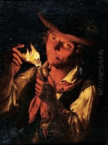 Jeune Fumeur De Pipe