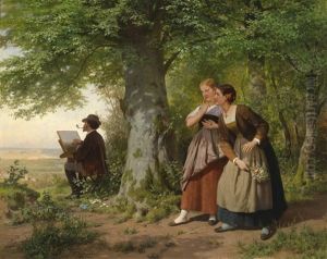 Der Bewunderte Kunstler by Franz Maria Ingenmey
