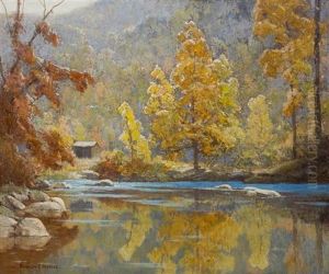 Scene In The Great Smokies by Rudolph F. Ingerle