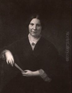 Portrait Of Mrs. John Purdy by Charles Cromwell Ingham