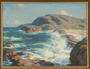 Seascape With Rocky Coast Seascape With Rocky Coast