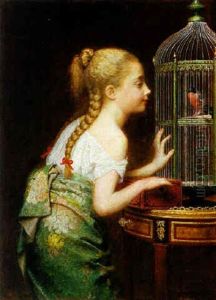 The Singing Lesson by Ingomar (Ignaz Frankel)