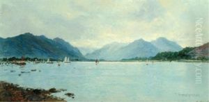 Holyloch Argyllshire by William Ayerst Ingram