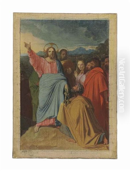 Christ Delivering The Keys To St. Peter - view 1
