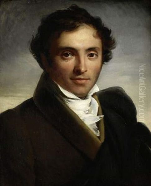 Portrait Du Sculpteur Jean Pierre Cortot - view 1