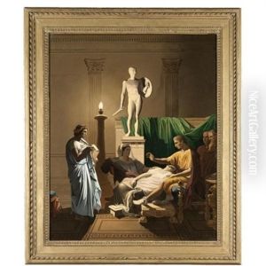 Virgil Reading The Aeneid, Tu Marcellius Eris by Jean Auguste Dominique Ingres