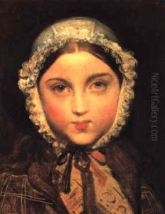 Portrait Of A Young Girl In Bonnet (isabelle Guille, The Artist's Niece?)
