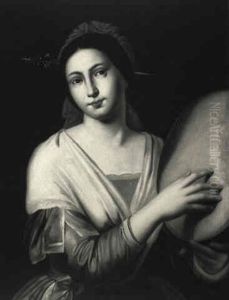 Jeune Belle Avec Tambour De Basque Jeune Belle Avec Tambour De Basque