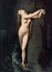Angelique by Jean Auguste Dominique Ingres