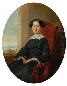 Pair Of Portraits, Pendant
