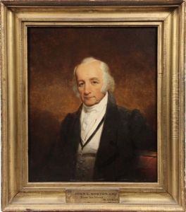 Portrait Of John L. Morton, Esq Of New York City by Henry Inman