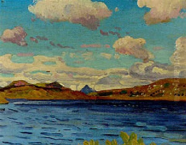 Llyn Trewerin - view 1