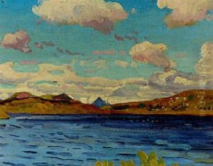 Llyn Trewerin by James Dickson Innes