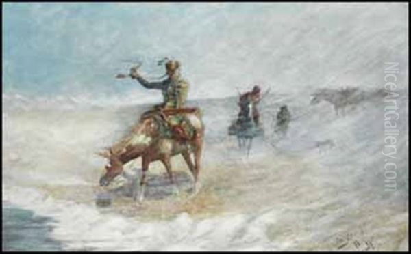 Braving The Blizzard - view 1