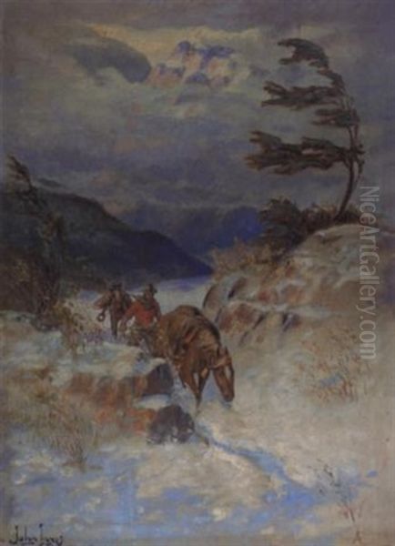 Early Snow, Coast Range - view 1