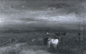 In The Pasture by George Inness Jnr.