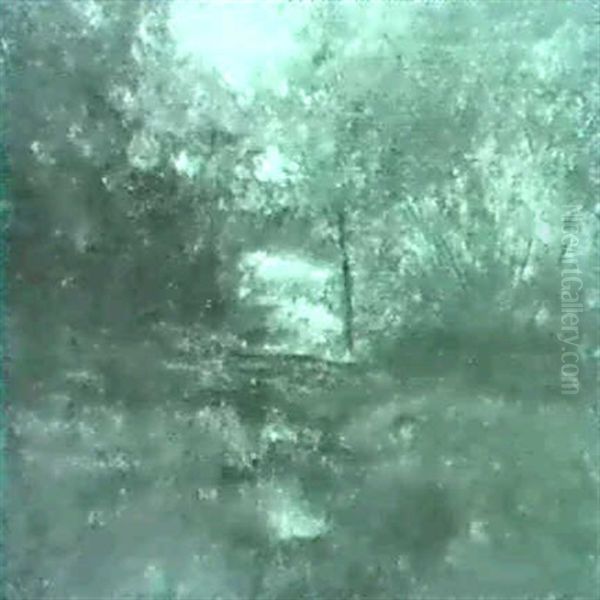 Forest Landscape In Greens - view 1