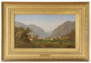 Alpine Farm In Summer by George Inness