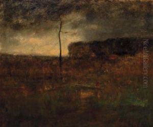A Cloudy Day by George Inness