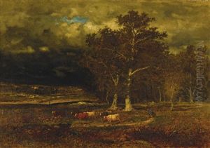 The Approaching Storm by George Inness