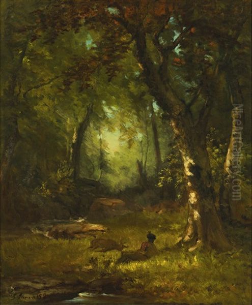 Landscape With Huntsman - view 1
