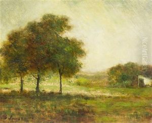 Sunlit Meadow by George Inness
