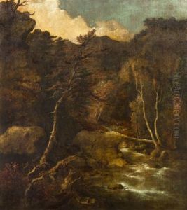 Mountain Torrent by George Inness