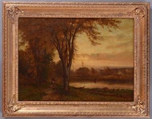 Landscape, Medfield, Massachusetts by George Inness