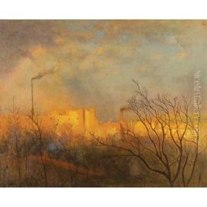From My Studio Window, Paris by George Inness