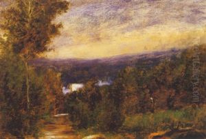 Albanian Mountain by George Inness