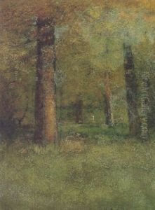 In The Woods, Montclair by George Inness