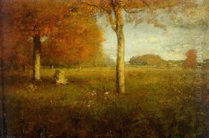 An Autumn Day by George Inness