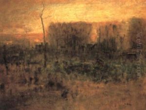 The End Of An Autumn Day by George Inness