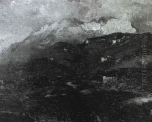 Highland And Storm Clouds by George Inness