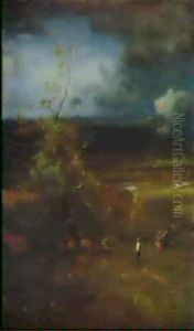 Gathering Clouds by George Inness
