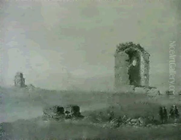 Near Rome (torre Di Schiave);                               And A Companion Piece, A Pair - view 1